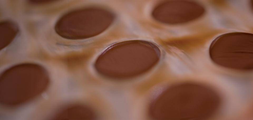 Callebaut chocolates tempered