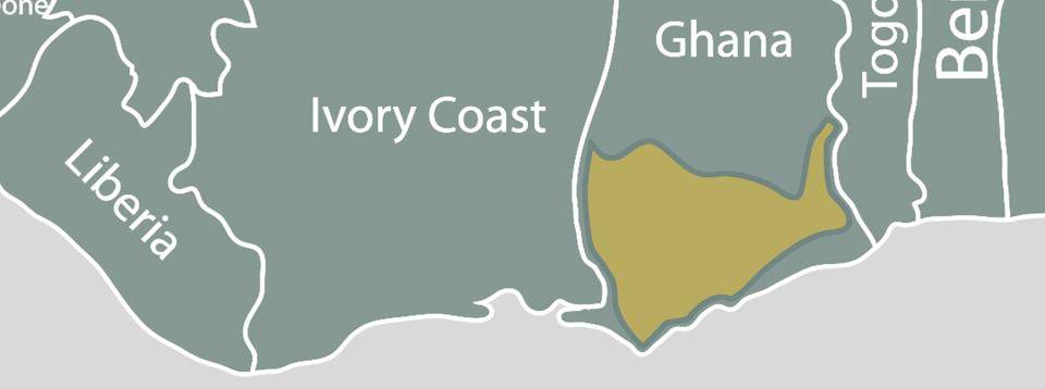 CALLEBAUT Ghana map Cocoa Cultivation