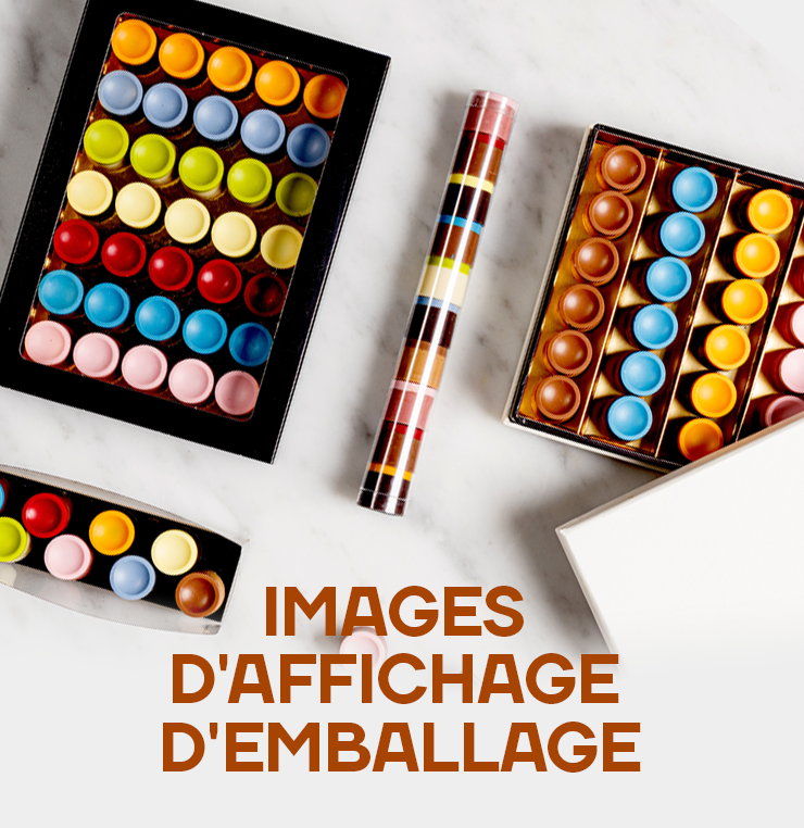 callebaut images d'affichange d'emballage