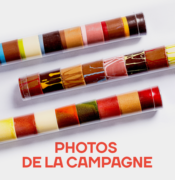 Callebaut mood chocolates photos de la campagne