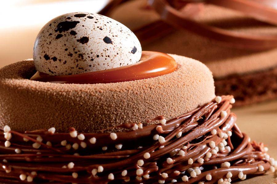 Callebaut Chocolade ARRIBA CHOCOLATE EASTER NEST