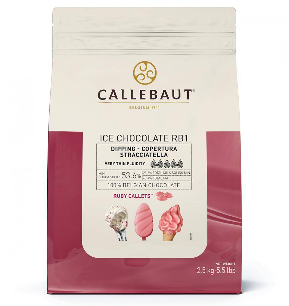 Callebaut Gelato, Helado de Verdadero Chocolate Belga